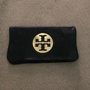 Authentic Tory Burch Reva Clutch Bag